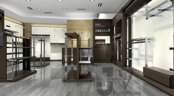 广州九华展柜厂 一站式服装展示道具解决方案